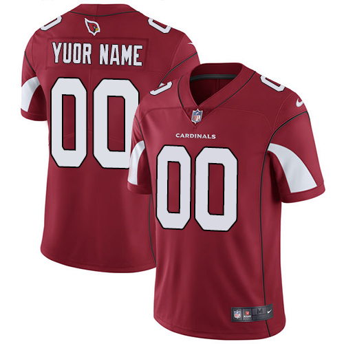 Nike Arizona Cardinals Customized Red Team Color Stitched Vapor Untouchable Limited ...